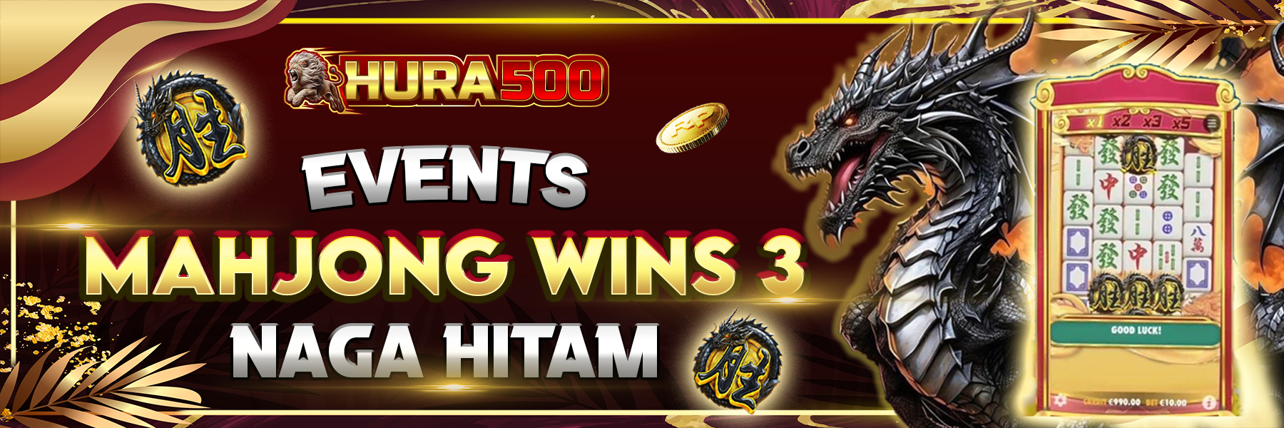 Event Naga Hitam Mahjong Wins 3