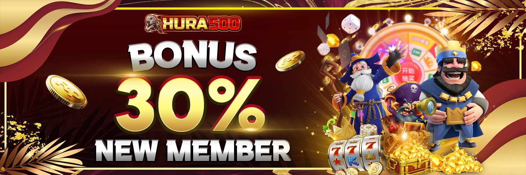 BONUS NEW MEMBER 30%
