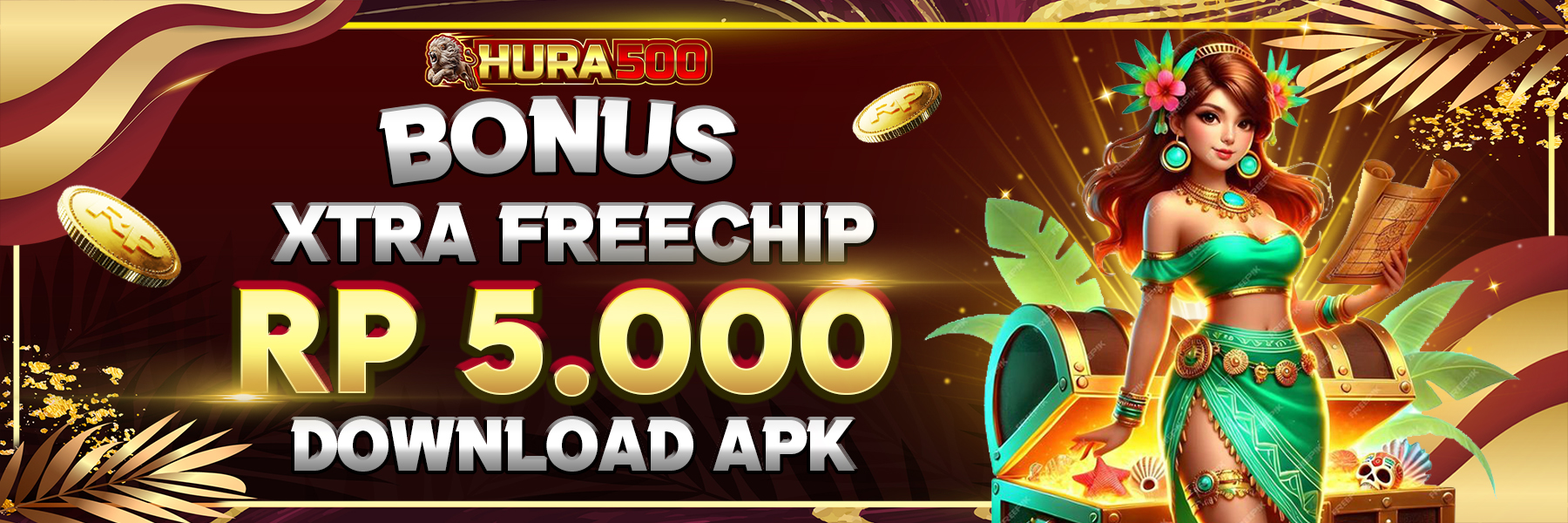 BONUS XTRA FREECHIP RP 5.000 DOWNLOAD APK