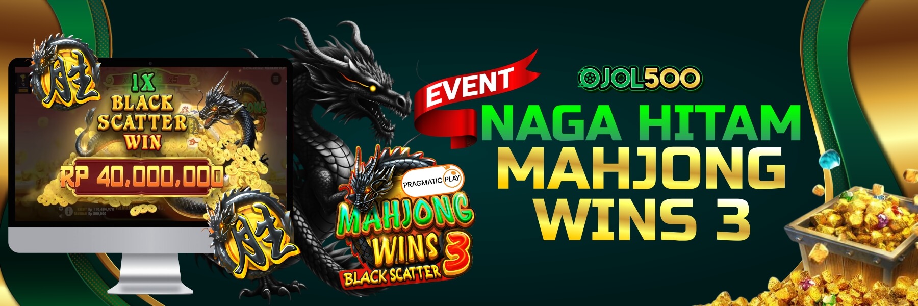 Event Naga Hitam Mahjong Wins 3
