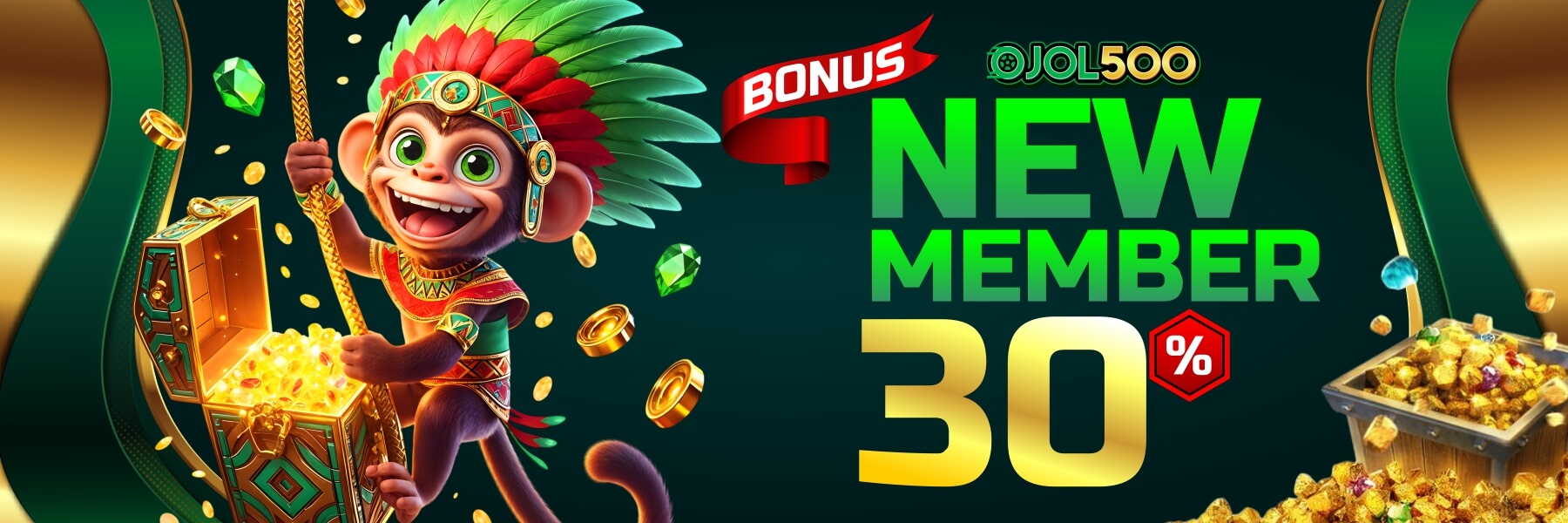 BONUS NEW MEMBER 30%