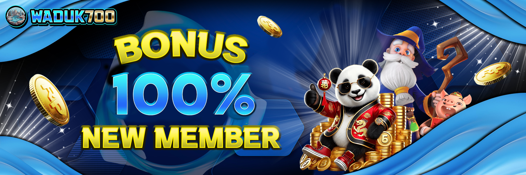 BONUS NEW MEMBER 100%