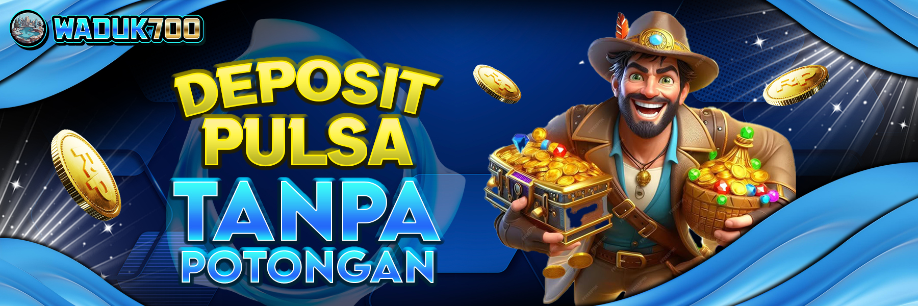 DEPOSIT PULSA TANPA POTONGAN
