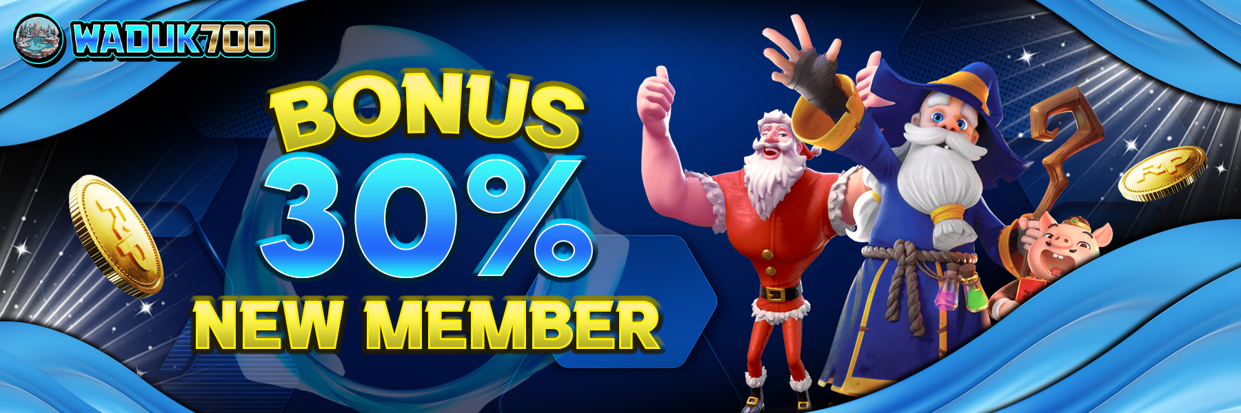 BONUS NEW MEMBER 30%